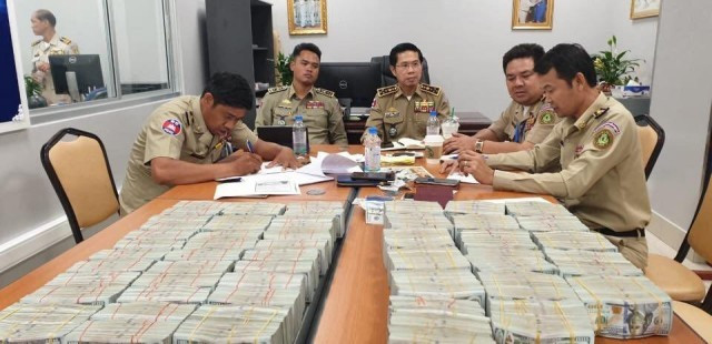 Cambodia may confiscate $3.5 mln seized from Chinese 