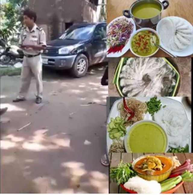 Local police chief fired for breaking up a noodle party in Cambodia