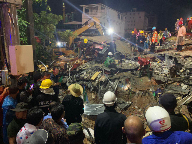 Death toll hits 17 in Sihanoukville building collapse