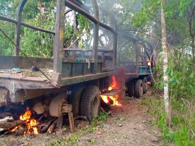 Almost 100 Vehicles Used for Forest Crimes are Destroyed 