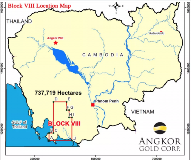 A Canadian company gets Cambodia’s authorization for oil and gas exploration 