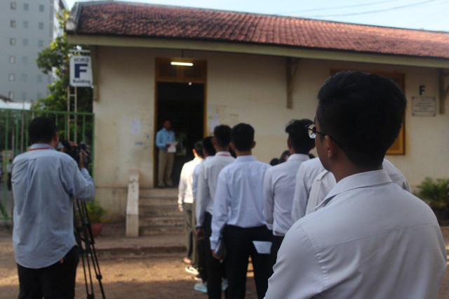 Annual high school graduation exams kick off in Cambodia