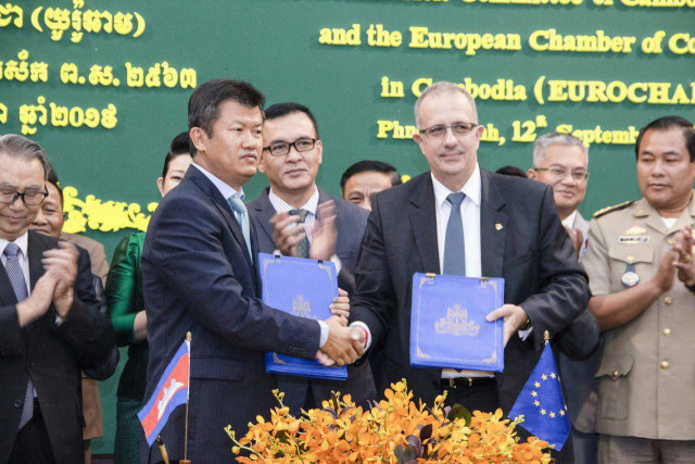 Cambodia and EuroCham join hands to combat counterfeit goods