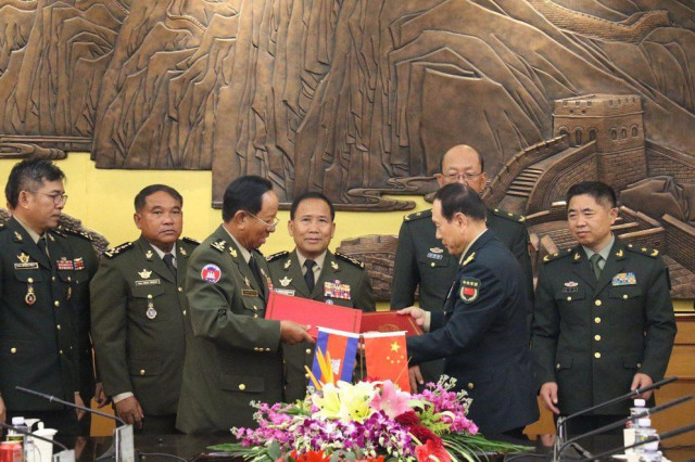 Cambodia, China sign military cooperation agreement 