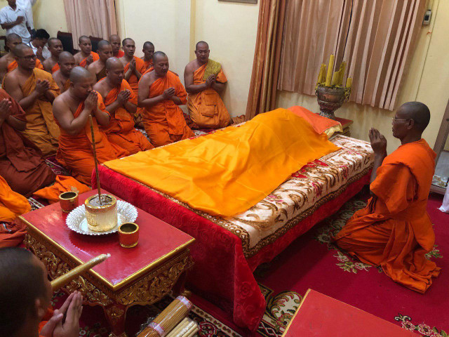 Senior Monk Samdech Luas Lay Dies at 106 