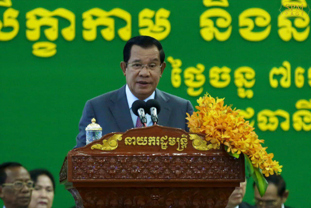 Hun Sen says Cambodia won’t be pushed around 