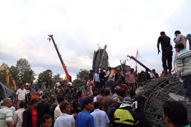 Three People Killed at Pagoda’s Construction Site in Siem Reap Province