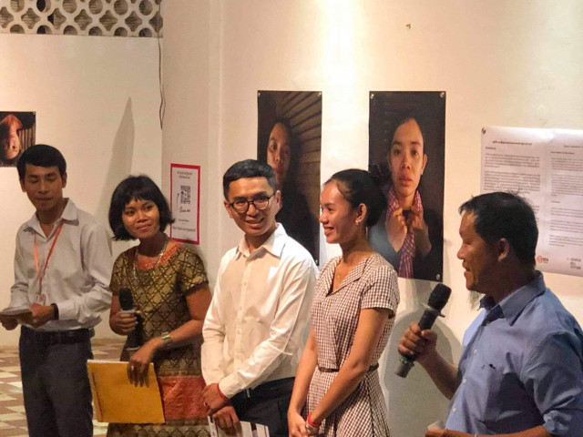 An Art Exhibition at Bophana Center Addresses Violence against Women 