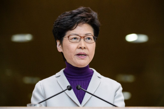China gives Hong Kong leader 'unwavering support'
