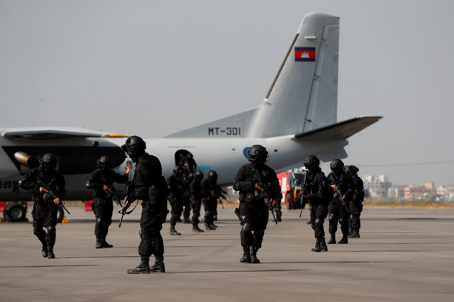 Hostage-Rescue Exercises Held Friday at Cambodia’s Airports 