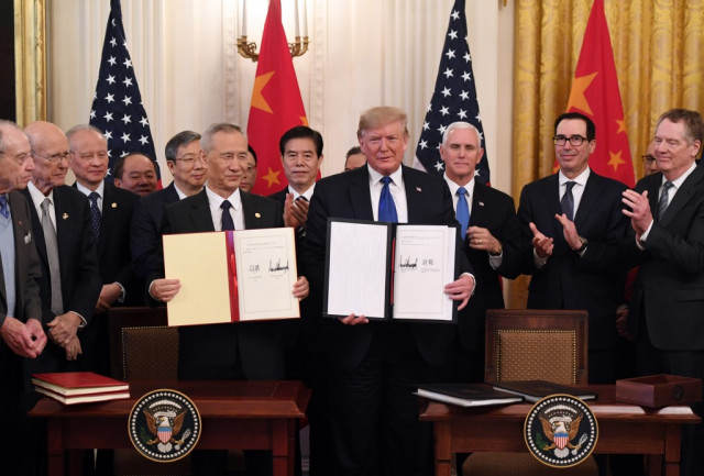 Trump hails China trade deal as 'much better' than expected