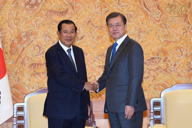 Cambodia and South Korea Discuss More Business between the Two Countries 