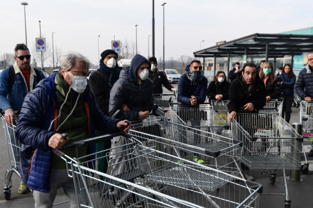 Italy reports 41 new coronavirus deaths, bringing toll to 148