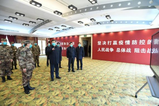 China's Xi pays first visit to virus epicentre Wuhan