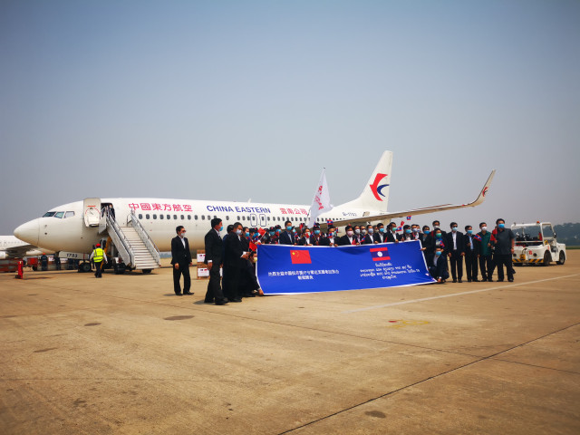 China sends COVID-19 medical team to Laos
