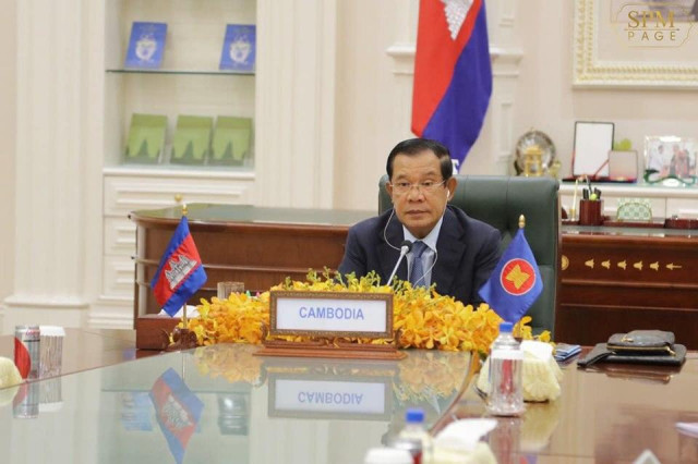 Hun Sen Calls for Greater Integration at ASEAN Summit on COVID-19