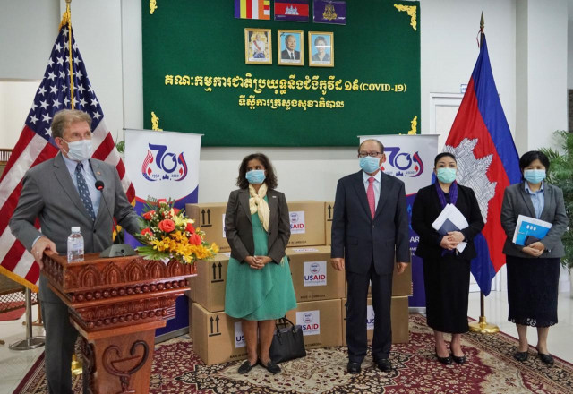 United States Donates $1.5 Million to Cambodia in COVID-19 Assistance
