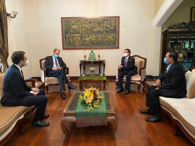 German Ambassador Praises Meeting Between Hun Sen and Kem Sokha