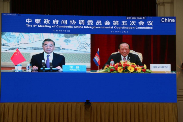 China and Cambodia Vow to Take Action Against Those Politicizing COVID-19