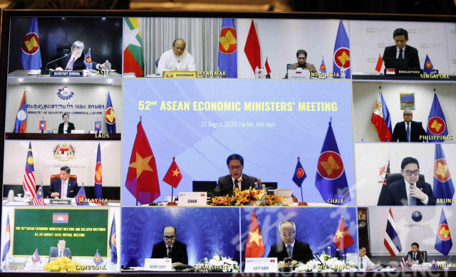 ASEAN economic ministers discuss recovery from COVID-19 epidemic