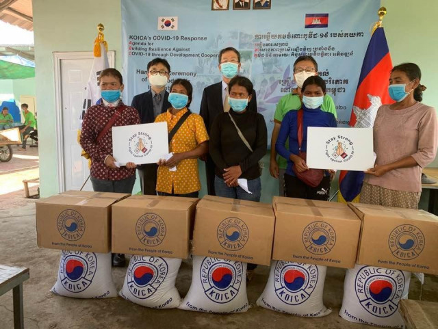 South Korea Provides Necessity Supplies to Support Cambodians amid COVID-19 
