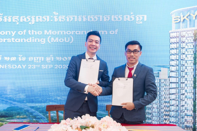 Urban Hub Cambodia Signed Official Partnership Agreement with AP Real Estate 