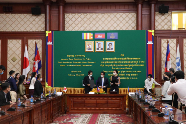 Japan Pledges $2 Million to Boost Cambodia’s Food Security