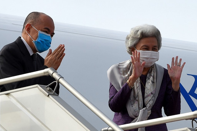 King and Queen Mother Head to China for Routine Health Checkup