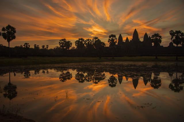 Cambodia's famed Angkor sees 98.6-pct drop in foreign visitors in H1
