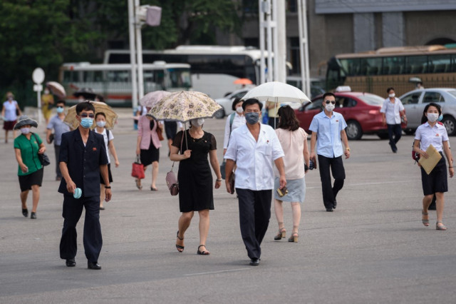 North Korea's capital swelters in heatwave
