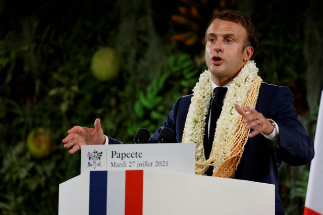 France owes French Polynesia 'a debt' over nuclear tests: Macron