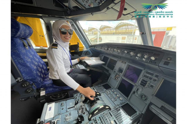 First Cambodian-Muslim Woman to Become an Aircraft Engineer