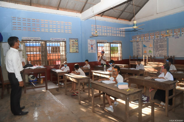 School Reopening Postponed One Week in Parts of Siem Reap Province due to COVID-19
