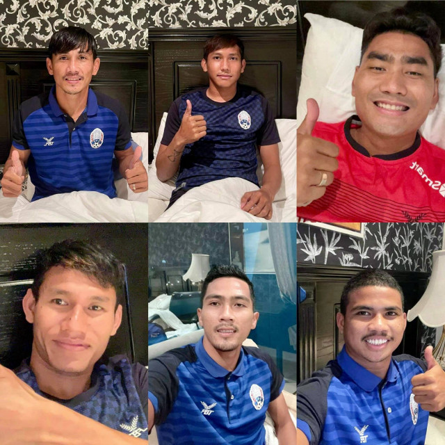 Six Cambodian Footballers Test Positive for COVID-19