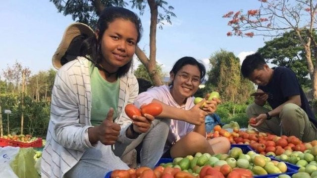 Agriculture Students Applying Internship Skills to Cambodia’s Farms