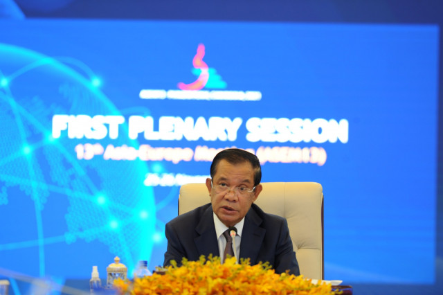 Hun Sen Speaks of Respect and Partnership at ASEM Summit