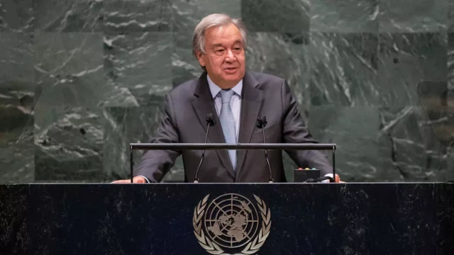 World 'sleepwalking' to climate catastrophe: UN chief