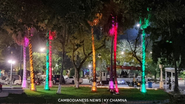 Lights Bring Sparkle Back to Siem Reap