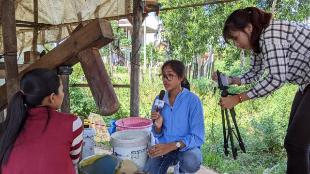 Cambodian Women Journalists on the Rise