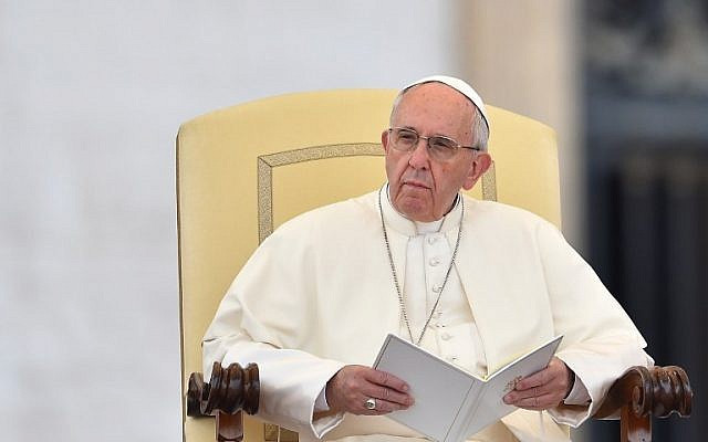 'No to wheat as weapon of war', pope says