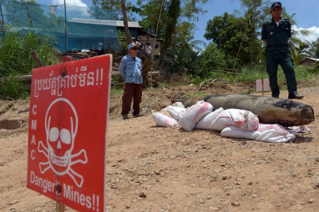 Cambodian Tycoons Donate for Landmine Clearance