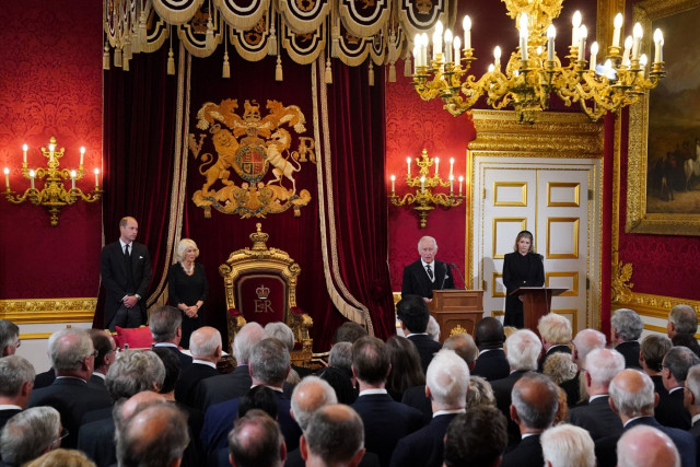 Charles III proclaimed new king at historic ceremony