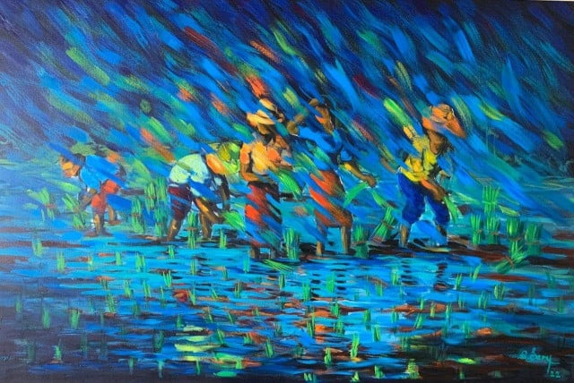 Nou Sary – Portraying Cambodia’s Traditional Life in Paintings of Humans and Nature Nou Sary – Portraying Cambodia’s Traditional Life in Paintings of Humans and Nature
