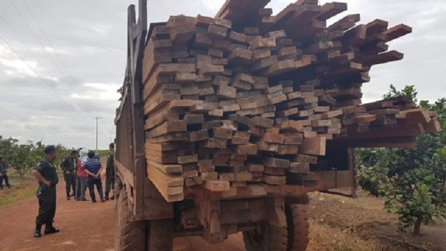 Vehicles Used in Illegal Timber Trade Will be Destroyed, Military Police Spokesman Says 