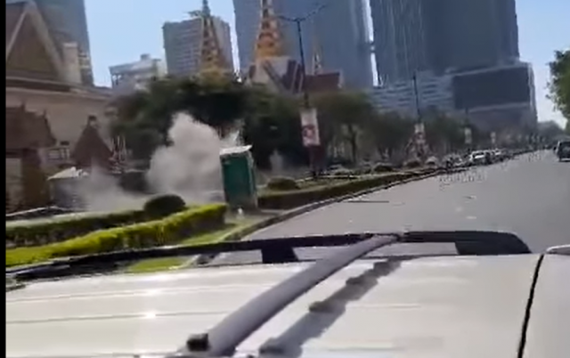 Grenade Detonated near Parliament Building