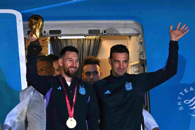 World Cup winners Argentina return ahead of welcome home party