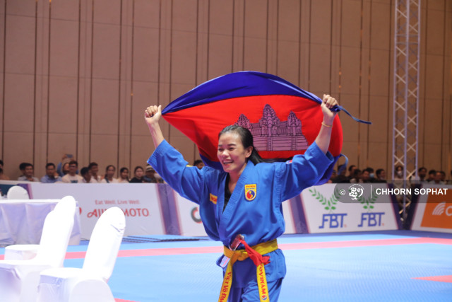Cambodia Ends Vovinam’s Contests with 10 Gold Medals