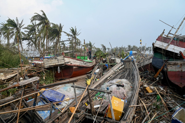 Cyclone Toll in Myanmar's Rakhine State at least 41: Local Leaders