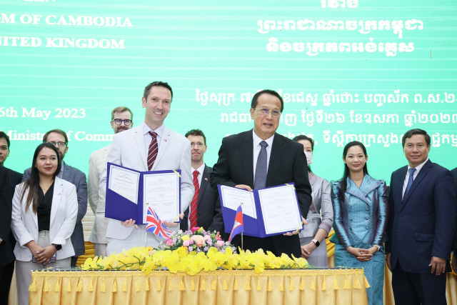 The United Kingdom and Cambodia Set Up a Trade/Investment Forum 