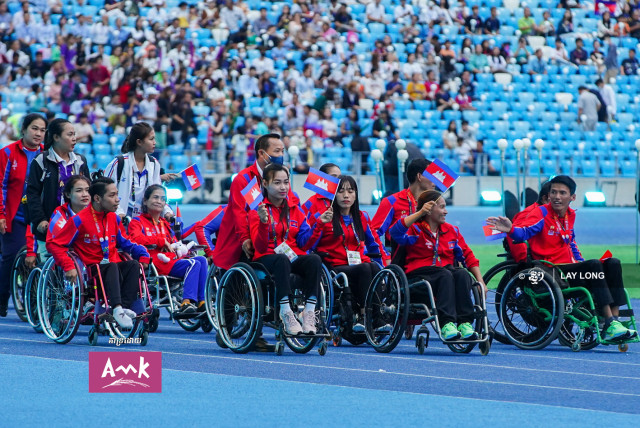 Cambodian Para Athletes Top the Country’s Medal Tally as the Para Games Close